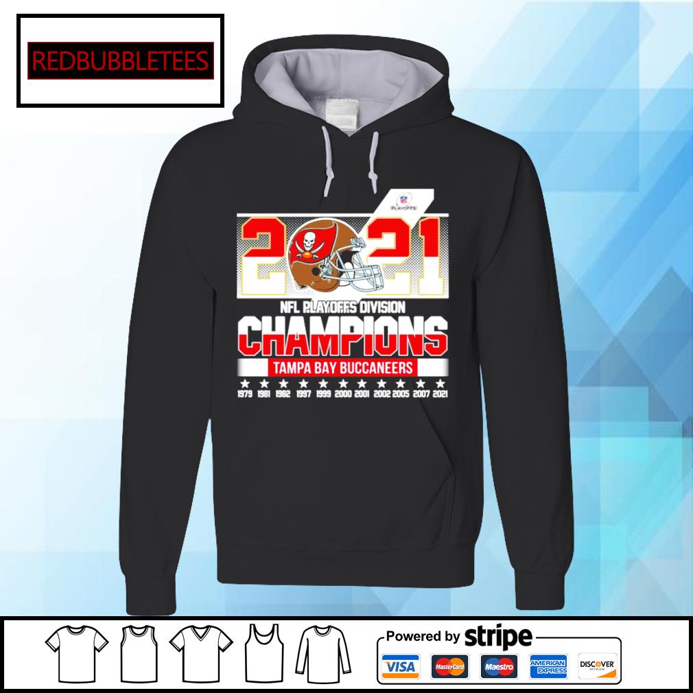 2021 NFL playoffs division champions Tampa Bay Buccaneers shirt, hoodie,  sweater, long sleeve and tank top