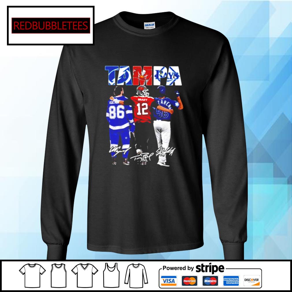 The Nikita Kucherov Brady And Arozarena Tampa Bay 2021 Signatures Shirt,  hoodie, sweater, long sleeve and tank top